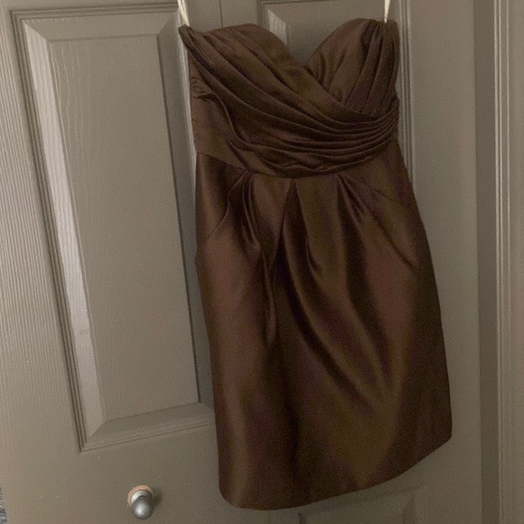Brown bari jay dress - Picture 1 of 2